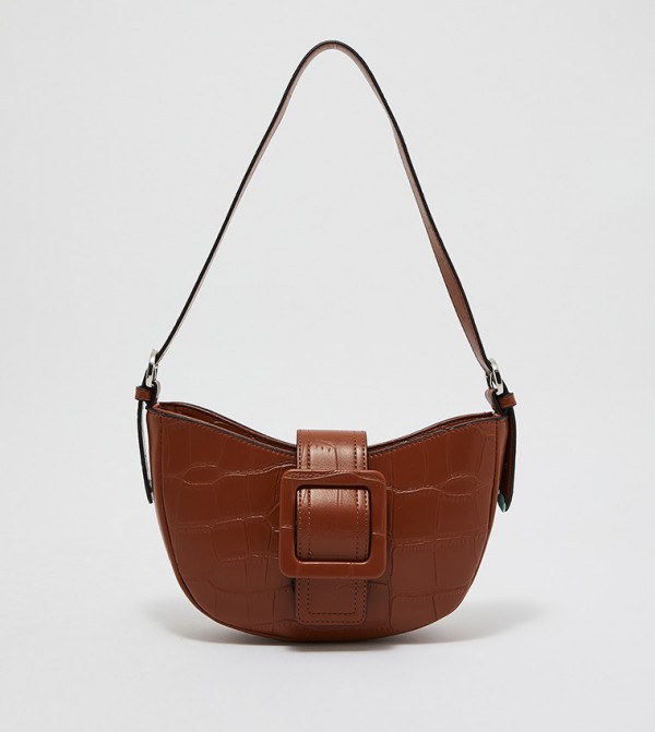 Buy Charles  Keith Crescent Hobo Bag In Brown | 6thStreet UAE