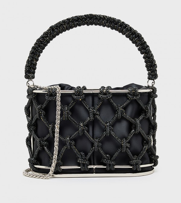 Embellished Handheld Bag