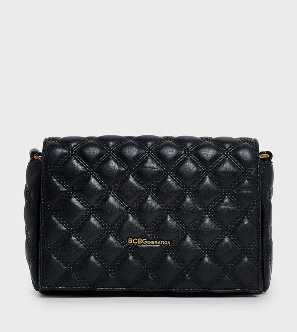 Quilted Flap Shoulder Bag