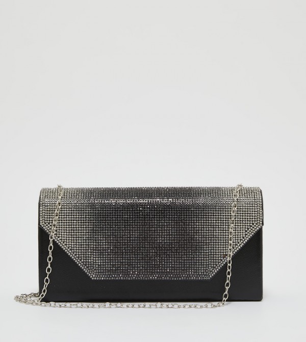 Embellished Sling Clutch