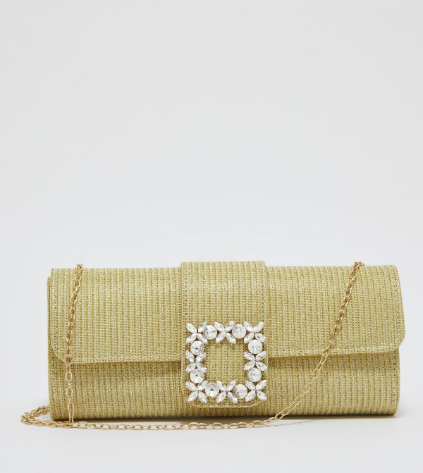 Embellished Sling Clutch