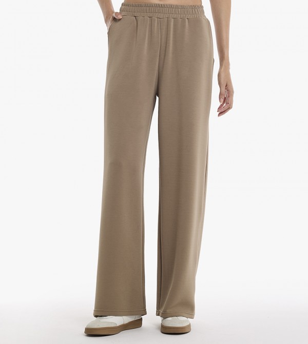 Printed Modal Elastic Waist Sweatpants