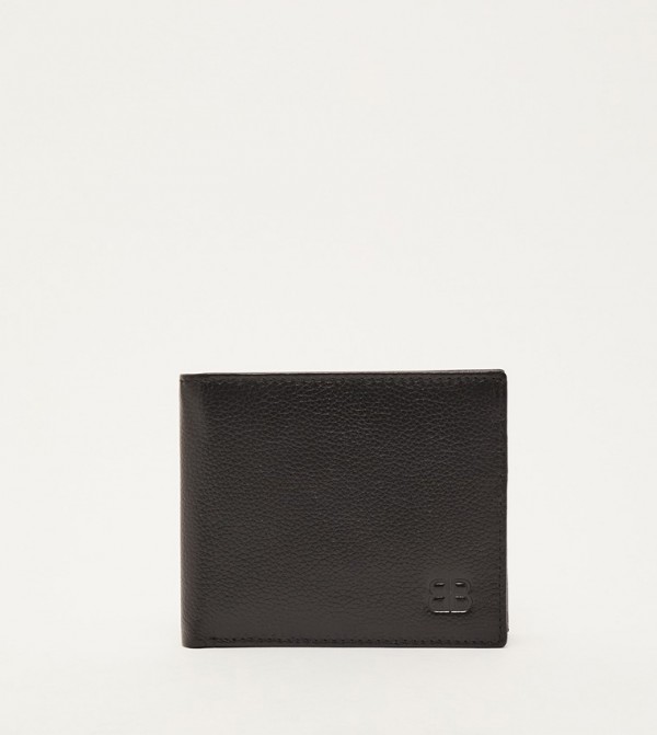 Textured Bi-Fold Wallet