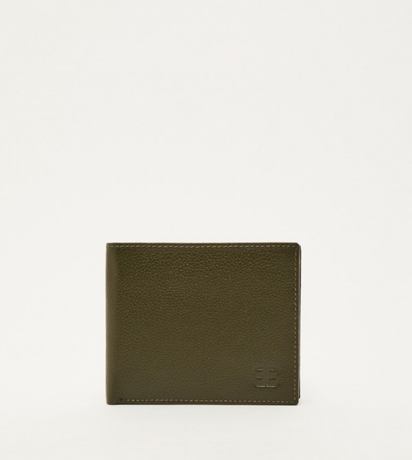 Textured Bi-Fold Wallet