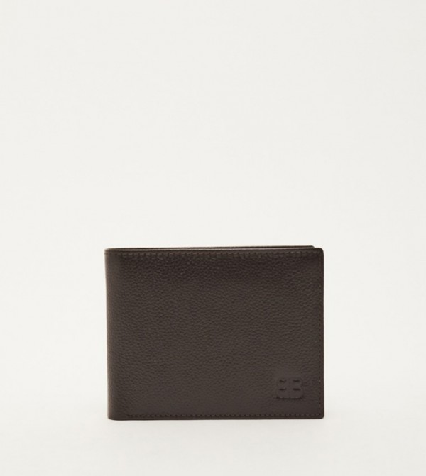 Textured Bi-Fold Wallet