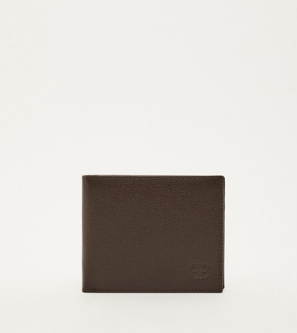 Textured Bi-Fold Wallet