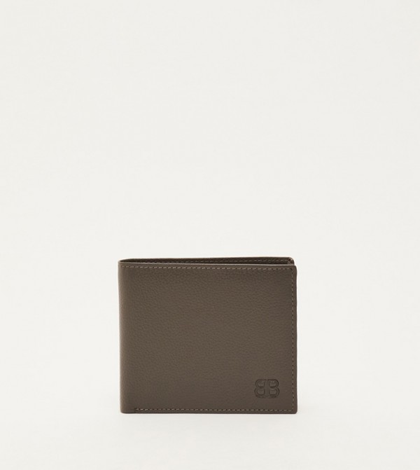Textured Bi-Fold Wallet