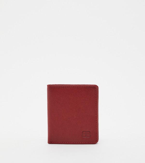 Textured Bi-Fold Wallet