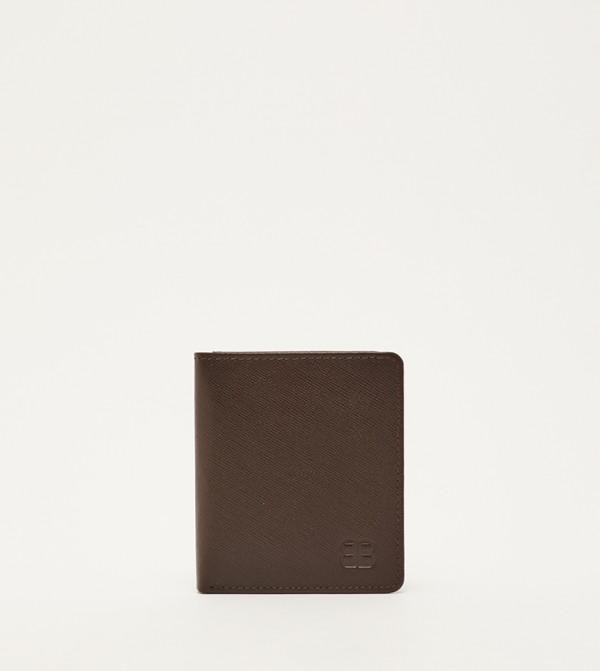 Textured Bi-Fold Wallet