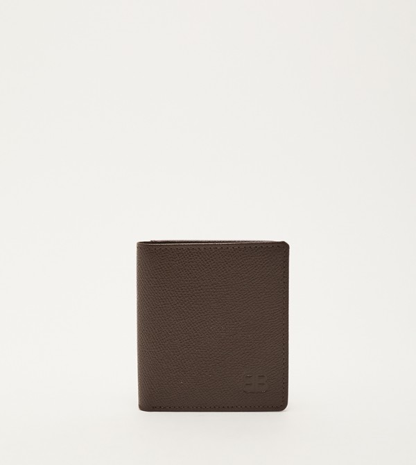 Textured Bi-Fold Wallet