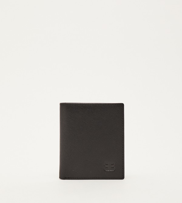 Textured Bi-Fold Wallet