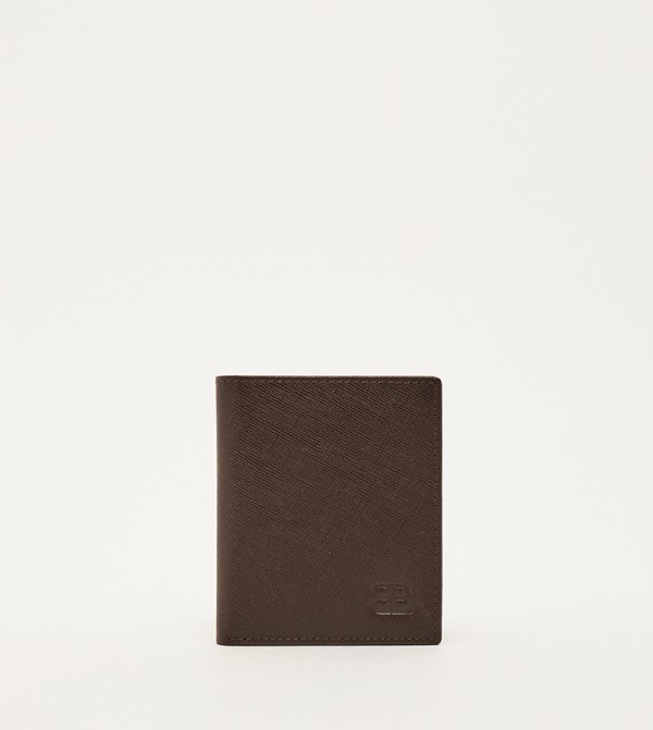 Textured Bi-Fold Wallet