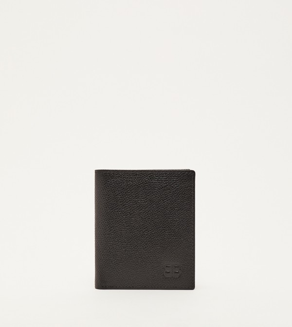 Textured Bi-Fold Wallet