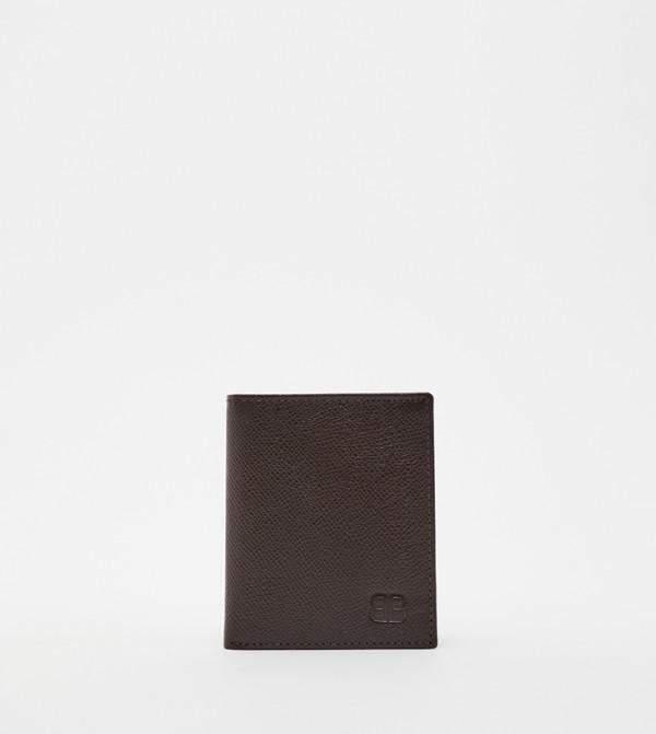 Textured Bi-Fold Wallet