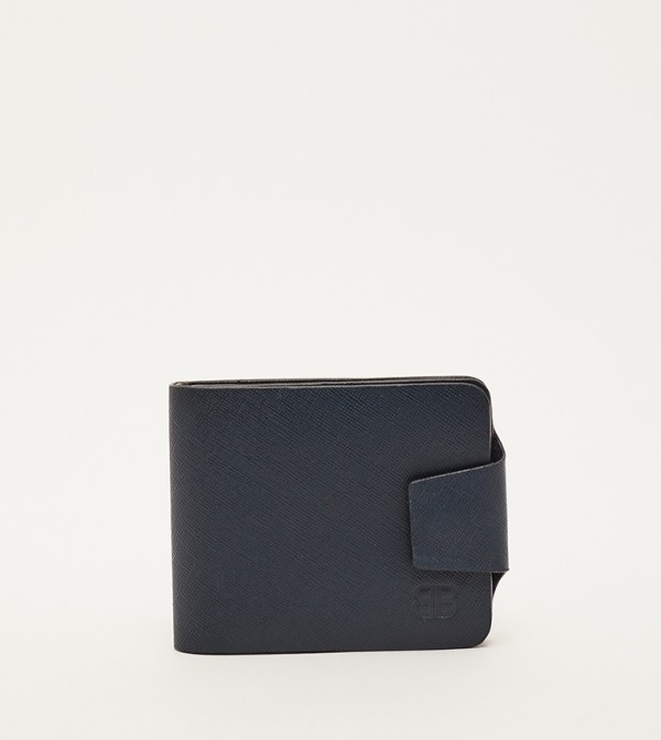 Textured Bi-Fold Wallet