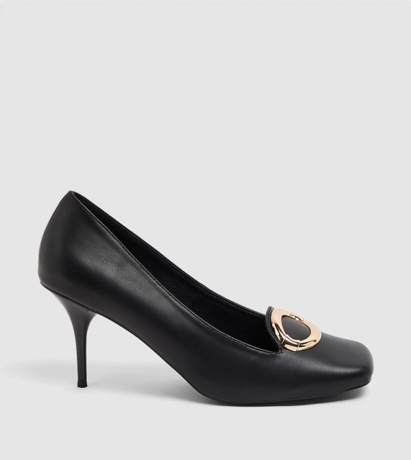 D-WINTER Metal Accent Pumps