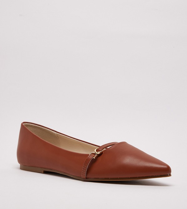 D-PIPER Buckle Detail Ballerinas