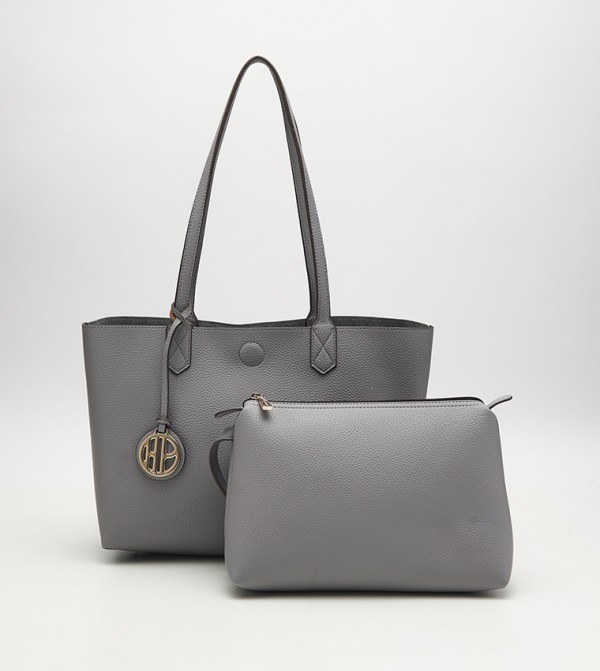 Buy Hush Puppies Textured Shoulder Bag With Pouch In Blue 6thStreet UAE