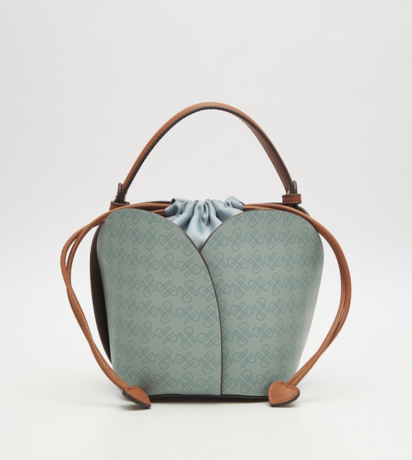 Buy Hush Puppies Printed Top Bucket Bag In Blue 6thStreet Bahrain