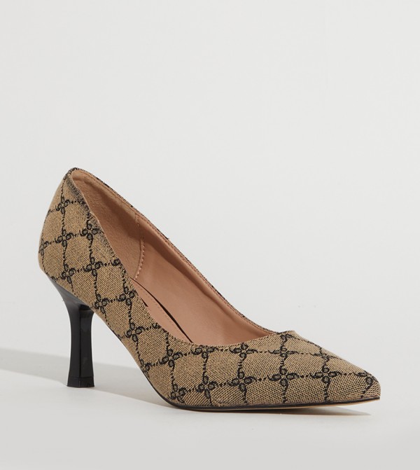 D-KIARA Pointed Toe Heel Pumps