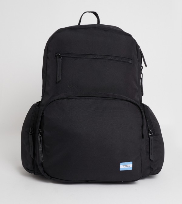 Chevron Zippered Backpack