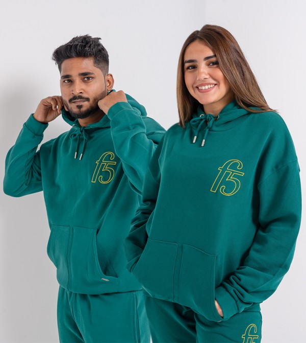 Logo Embroidered Organic Cotton Hoodie