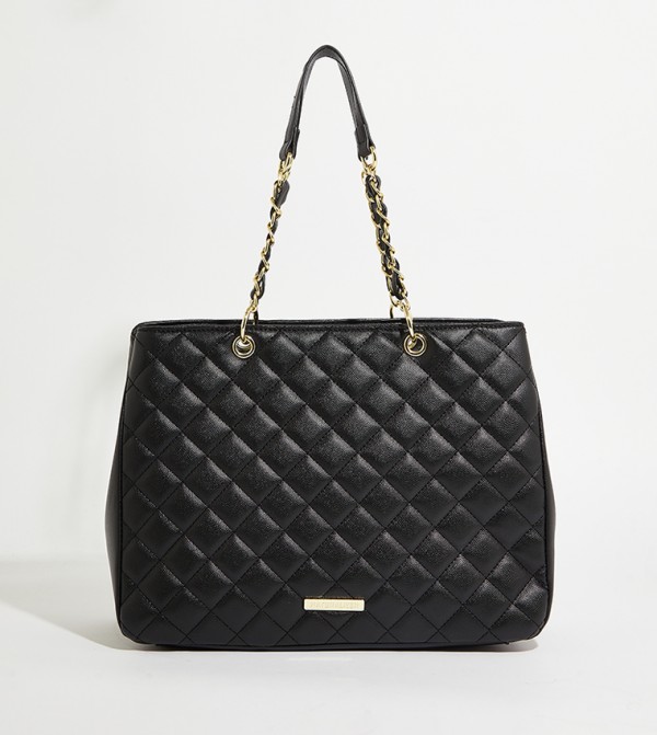 Chanel Black Quilted Lambskin Leather Classic Jumbo Double Flap Bag -  Yoogi's Closet