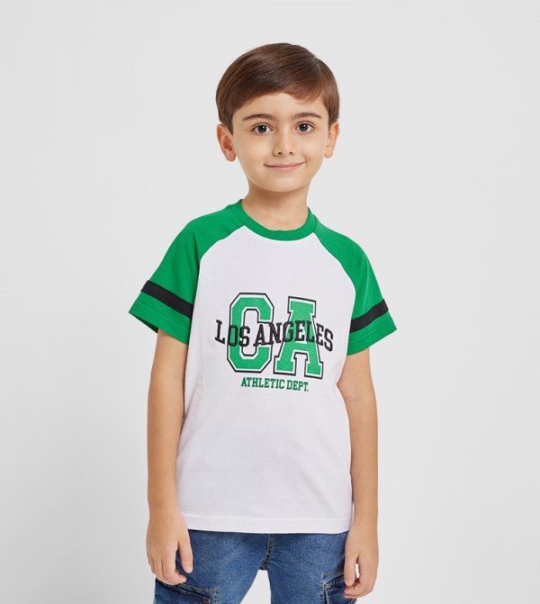 Embroidered Short Sleeves T-Shirt