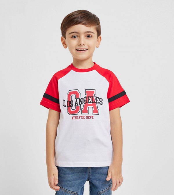 Embroidered Short Sleeves T-Shirt