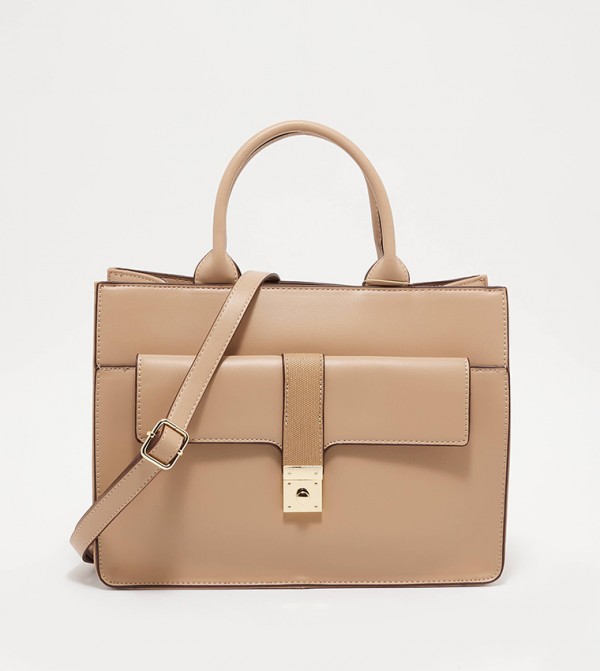 Zippered Satchel Bag