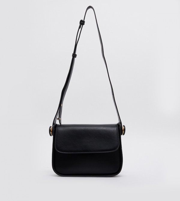 Flap Closure Crossbody Bag