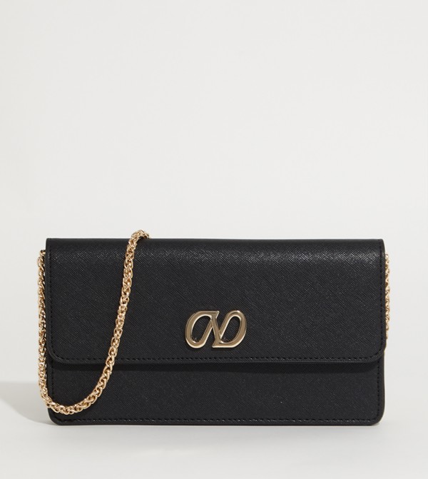 NHB TINTIN Textured Chain Handle Clutch