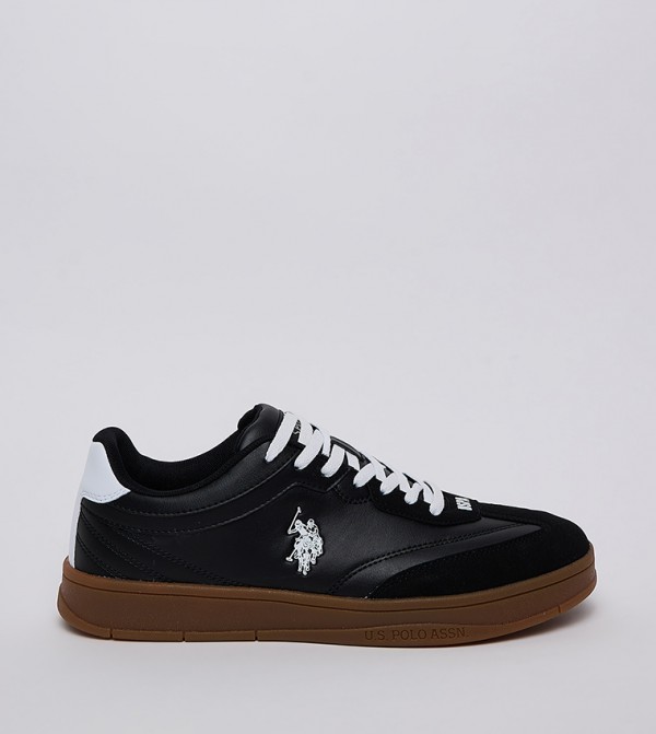 VALE GLM Logo Detail Low-Top Sneakers