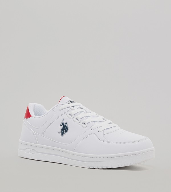 DENNIS Logo Detail Lace-Up Sneakers