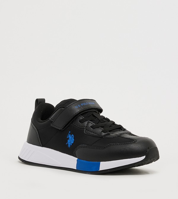 PARKER Logo Detail Velcro Sneakers