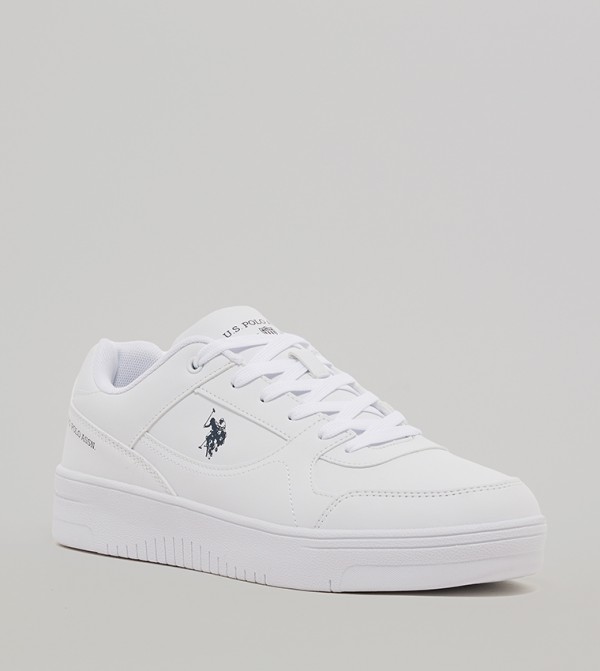 LEE Logo Detail Lace-Up Sneakers