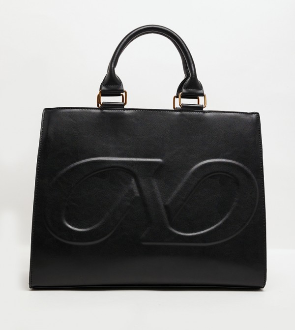 BOHO Logo Detail Tote Bag