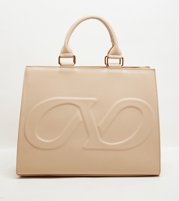 BOHO Logo Detail Tote Bag