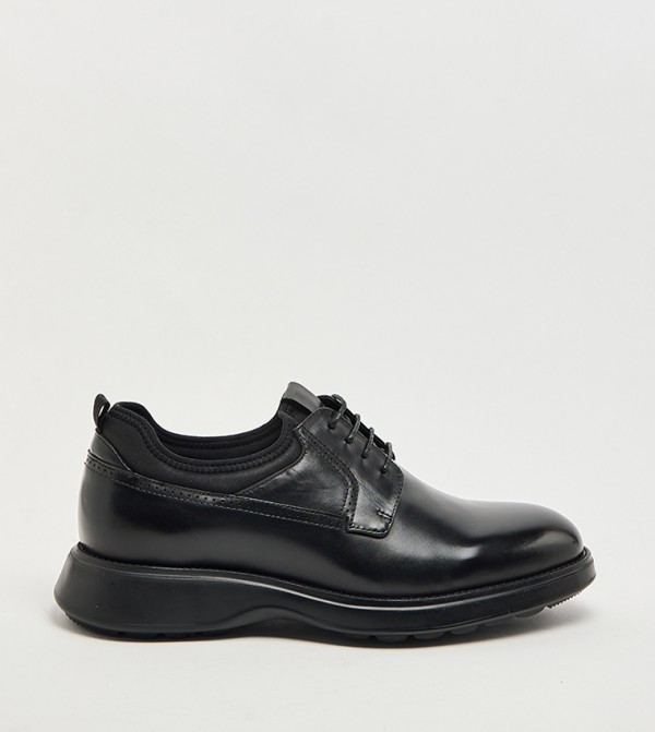RUHI Solid Lace-Up Formal Shoes