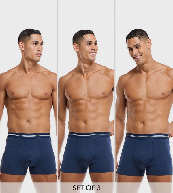 Pack of 3 Long Trunks