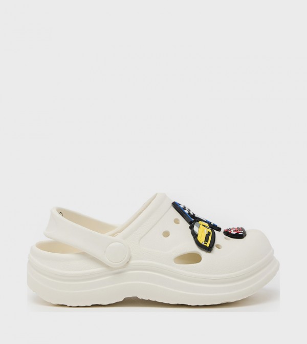 Charms Slingback Clogs