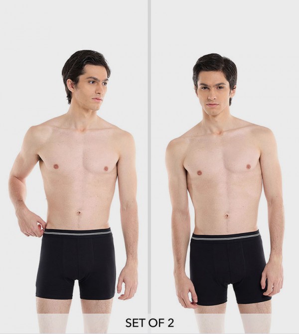 Pack of 2 Solid Trunks