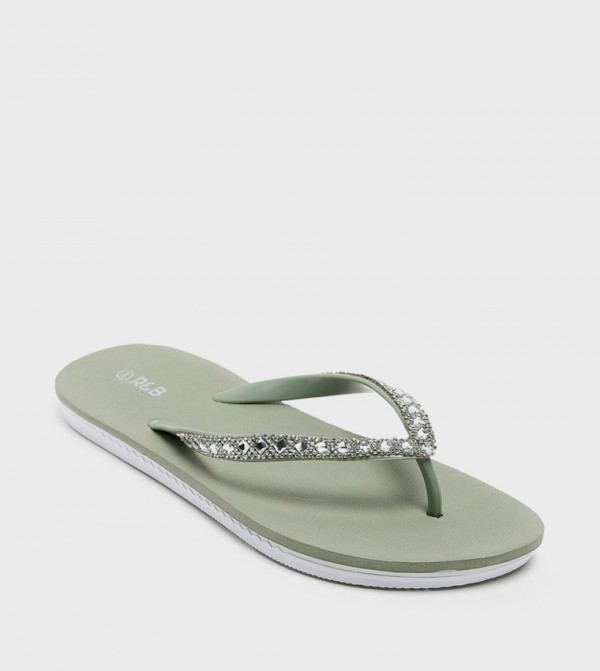 Embellished Flip-Flops