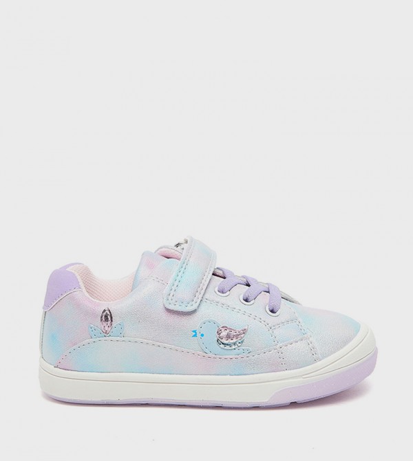 Printed Velcro Strap Shoes