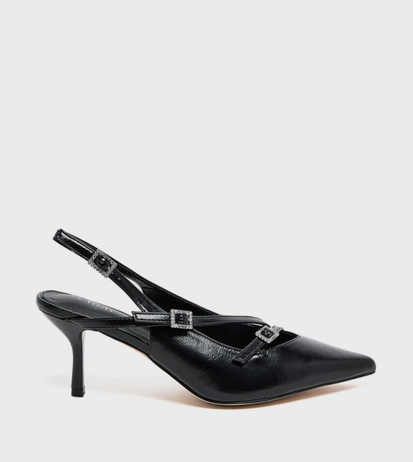 Pointed Toe Slingback Pumps