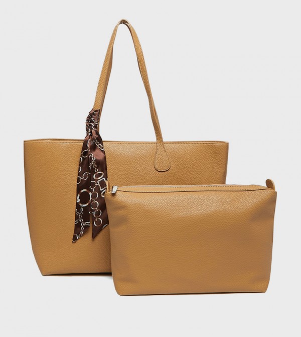 Solid Tote Bag Set