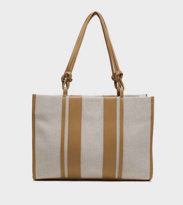 Striped Shoulder Bag
