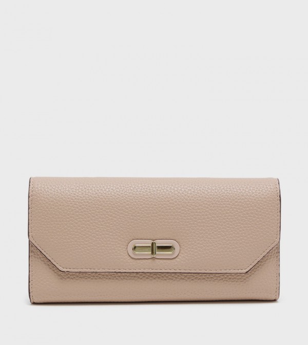 Textured Long Wallet