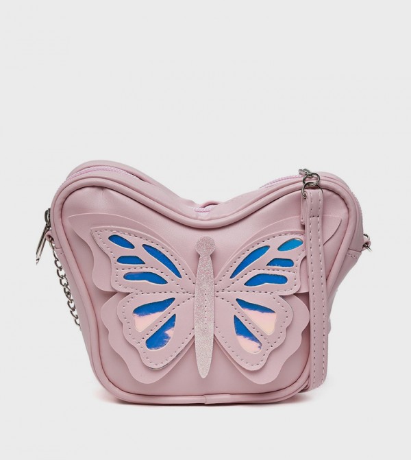 Appliqued Crossbody Bag