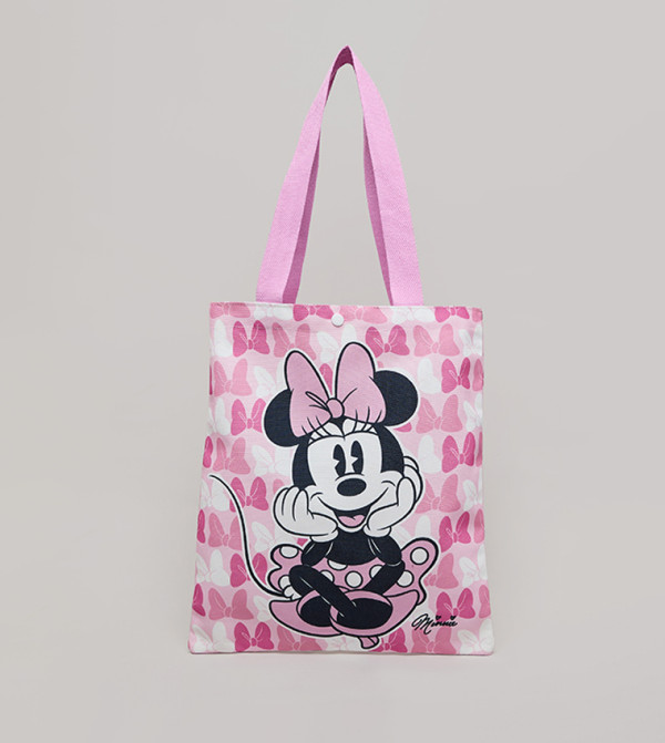 Minnie Mouse Printed Tote Bag